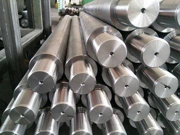 Pistón plateado cromo modificado para requisitos particulares Rod del cilindro hidráulico con el tratamiento térmico