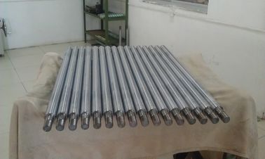 Pistón plateado cromo modificado para requisitos particulares Rod del cilindro hidráulico con el tratamiento térmico